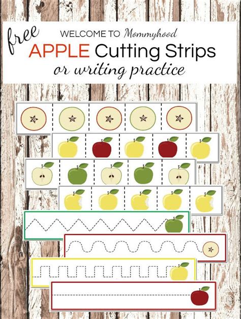 Montessori Apple Printables For Creating Hands On Learning Activities