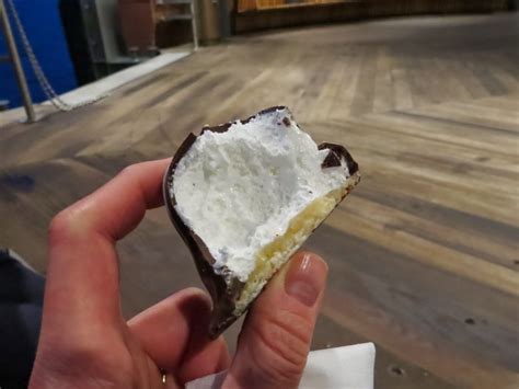 Did your father work 8. Copenhagen in winter: Flødeboller marshmallow center