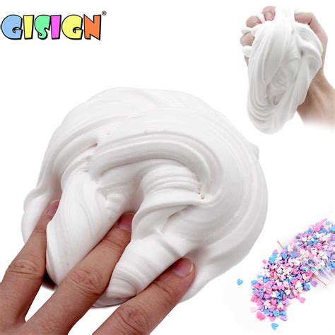 Colorful Cloud Slime Fluffy Polymer Anti Stress Charms Cotton Mud Magic