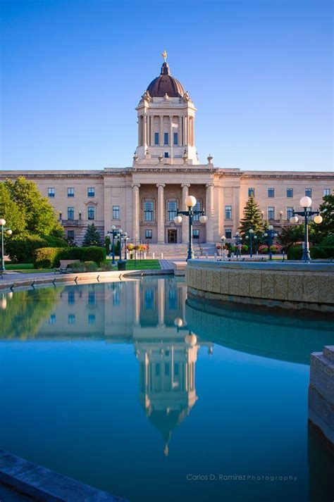 The Manitoba Legislative Building Winnipeg Canada Photo By Carlos D