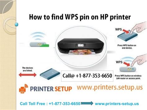 Find Wps Pin On Hp Printer 1 877 353 6650 Hp Printer Setup