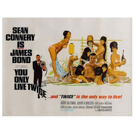 You Only Live Twice Original Uk Film Poster Robert Mcginnis 1967 At