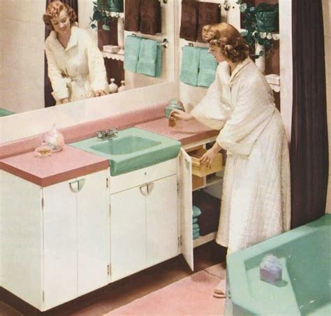 Installing a widespread faucet can be done as a diy. 12 vintage bathroom sinks from American Standard in 1955