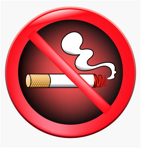 No Smoking Prohibition Sign Png Clipart Transparent Png Clipart No