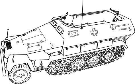 Army Tank Coloring Page Army Military