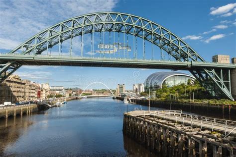 The Tyne Bridge In Newcastle Upon Tyne Editorial Photo Image Of