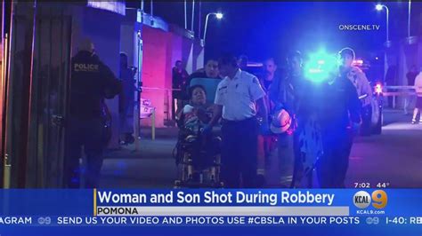 Mother And Son Shot During Pomona Apartment Complex Robbery Youtube
