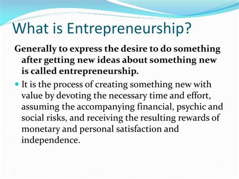 Nature Of Entrepreneurship Ppt Blogmangwahyu