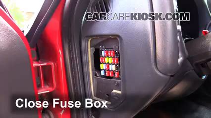 This guide will let you know what fuse does what in your honda accord. 1994-2004 Chevrolet S10 Interior Fuse Check - 2003 Chevrolet S10 2.2L 4 Cyl. Standard Cab Pickup ...
