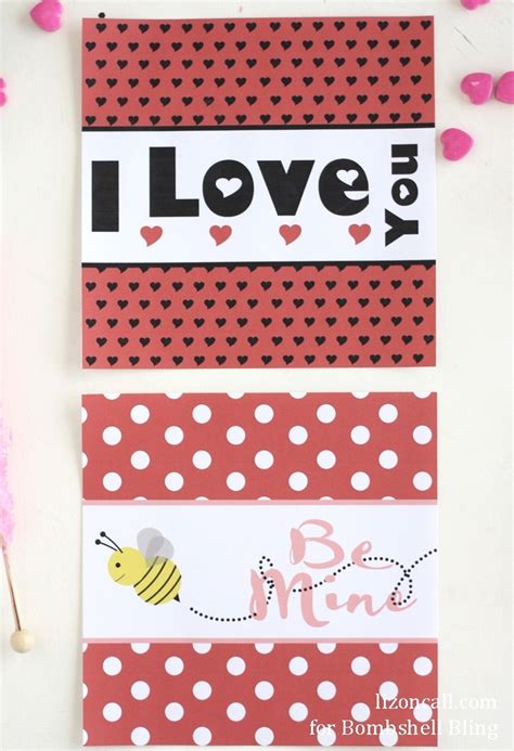 You can make wrappers to create a bag of chips or just the sugar bar for your educators. Printable Valentine Candy Bar Wrappers - Bombshell Bling