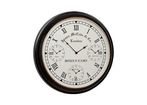 World Timer Wall Clock Clocks
