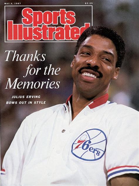 Philadelphia 76ers Julius Erving Sports Illustrated Cover By Sports