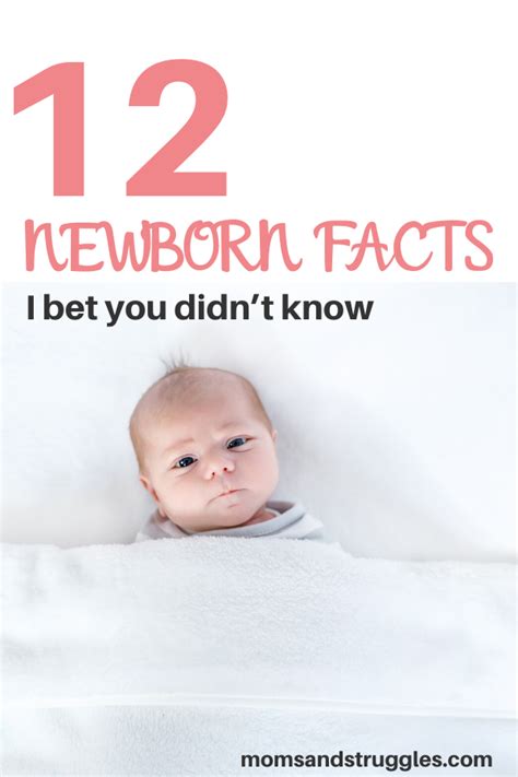 12 Things I Bet You Didnt Know About Newborns • Moms And Struggles