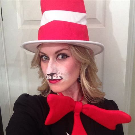 Cat In The Hat Costume Face Paint Warehouse Of Ideas