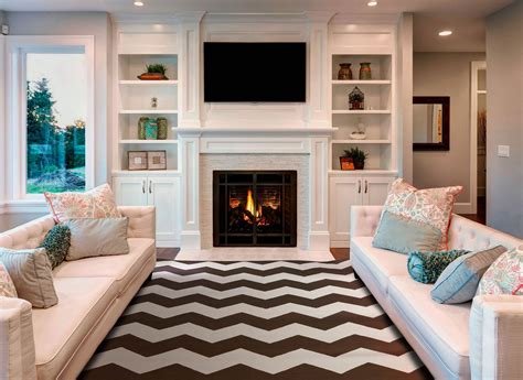 Living Room Finest Living Room Inspiration With Long White Comfy Sofa