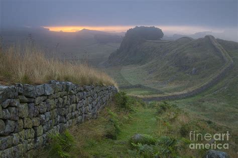 Hadrians Wall Sunrise Photograph By Brian Jannsen