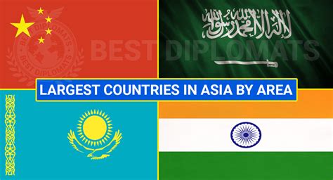 Top 10 Largest Countries In Asia By Area In 2024