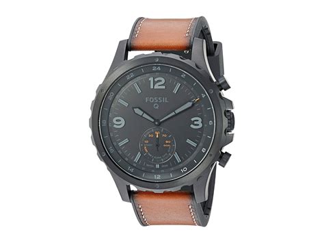 Fossil Q Q Nate Hybrid Smartwatch Ftw1114 At