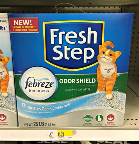 New Fresh Step With The Power Of Febreze