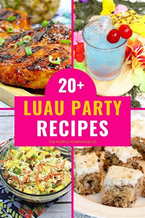 Check Out These Delicious Luau Party Food Recipes That You Can Make To