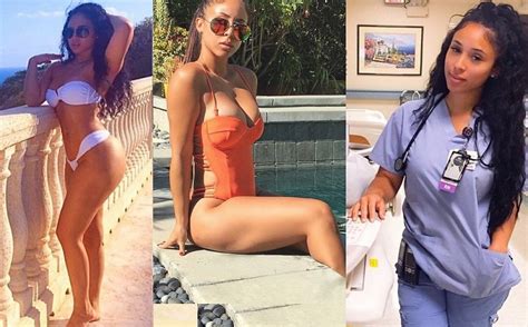 World’s Sexiest Nurse Kaicyre Palmers Instagram Star Hot Photo Reckon Talk