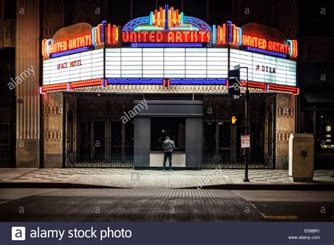 Movie Theater Marquee Stock Photos Movie Marquee Sign Movie