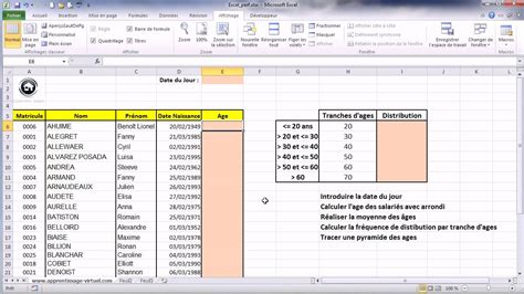 [Exercice Excel] Calculs statistiques - YouTube