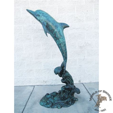 Monumental Dolphin Fountain Bronze Statue World Of Bronze