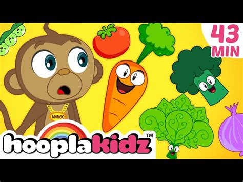 Yes Yes Vegetables Song More Kids Songs Ep 43 Hooplakidz Videos