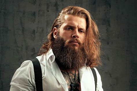šálka Pohyb Univerzálne Viking Long Beard Styles Neutrálne Naplnenie Na