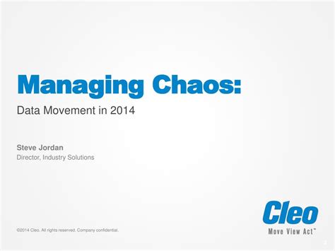 Ppt Managing Chaos Powerpoint Presentation Free Download Id4861790