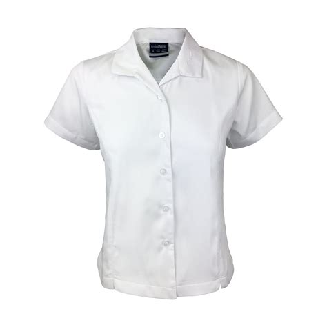 Blouse Short Sleeve White Junior Midford School Locker