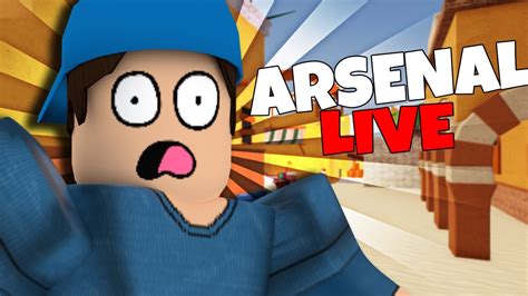 New Summer Update In Roblox Arsenal Live 1v1 With Subs Youtube