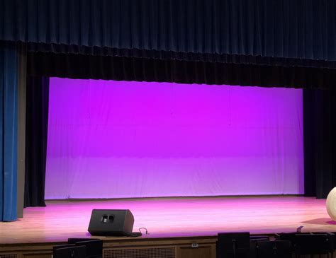 Palmyra Middle School Auditorium Avl Design Illuminated Integration
