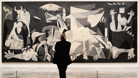 Courtesy of www.pablopicasso.org probably picasso's most famous work, guernica is certainly his most powerful political statement, painted as an immediate reaction to the nazi's devastating casual bombing practice on the basque town of guernica during the spanish civil war. BBC Radio 4 - In Our Time, Picasso's Guernica