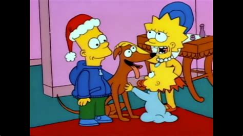 The Simpsons Santas Little Helper Youtube