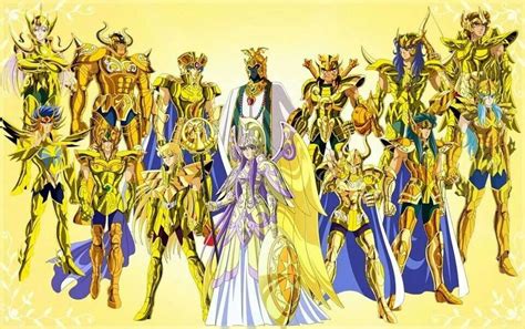 Athena Y Los 12 Caballeros Dorados Saint Seiya Caballero De Aries