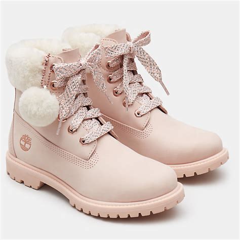 Shoes timberlands black timberlands black floral timberlands boots floral pink green timberland black boots please tellme wheretoget tigerprint lovethisshoes airmax nike jumpsuit black flowers simple. 6 Inch Shearling Boots für Damen in Pink | Timberland