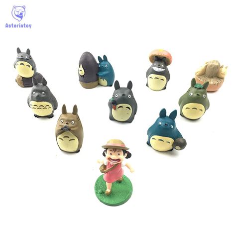 Jual Import 10pcslot Miyazaki Hayao My Neighbor Totoro Mini Action