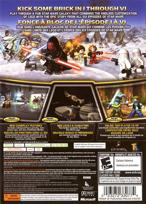 Lego Star Wars The Complete Saga Box Shot For Xbox 360 Gamefaqs