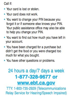 Got an ohio ebt card? CA EBT Customer Service Number - EBTCardBalanceNow.com