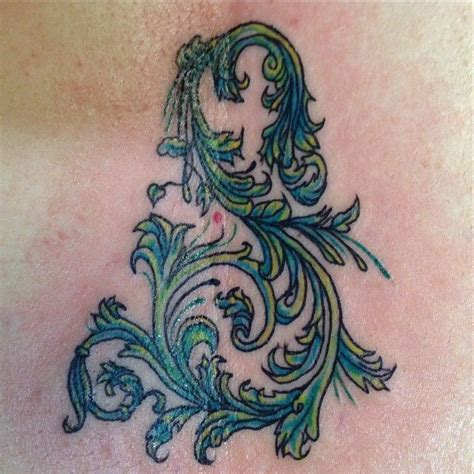 About Tattoo Ideas Acanthus And Filigree On Pinterest Back Tattoos