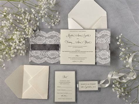 Custom Listing 100 Ivory Lace Wedding By Forlovepolkadots Grey Wedding