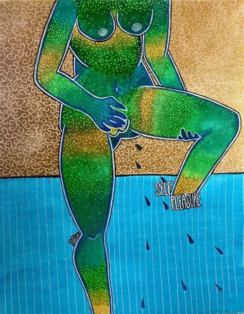 Erotic Wall Art Nude Woman Drawing Sex Positive Artwork Etsy