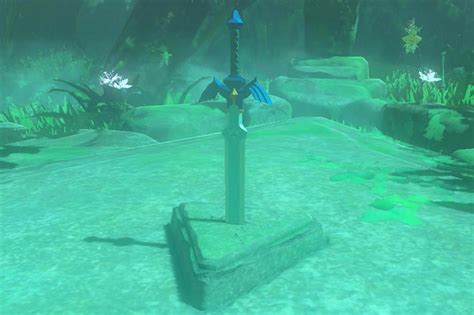 Zelda Breath Of The Wild Master Sword Location Of The Legendary