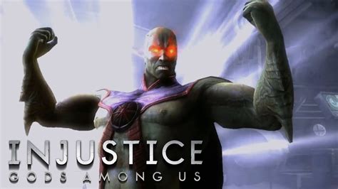 Injustice Gods Among Us Martian Manhunter Super Move And Victory Pose