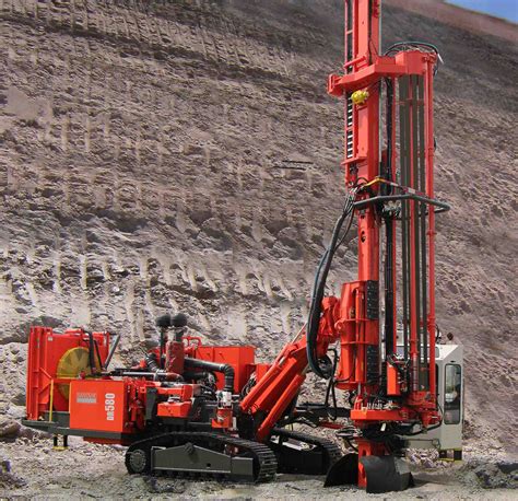 Dr580 Surface Dth Drill Rig Sandvik Mining Ground Construction