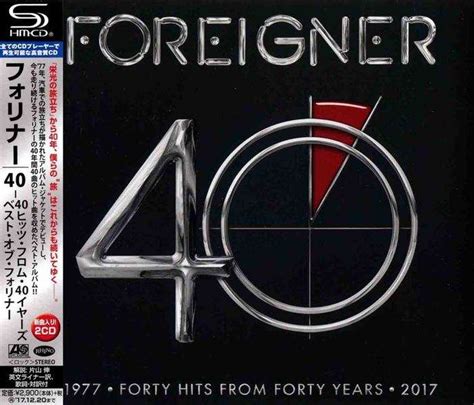 Foreigner 40 Forty Hits From Forty Years 2Сd Japan Remastered