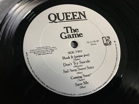 Vintage Queen The Game Vinyl Lp Record Album Etsy
