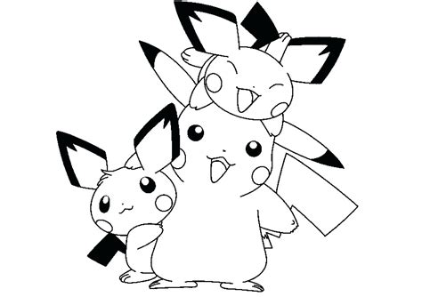 15 Printable Pikachu Coloring Pages Pikachu Pokemon Coloring Print